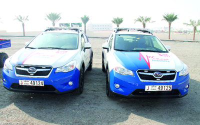 «إسعاف دبي» تضيف ‬5 مركبات «عناية» و«خدج»