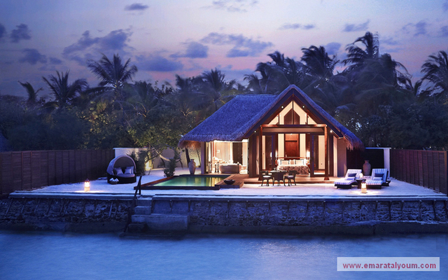 فيلا مطلة على المحيط في فندق تاج إكزوتيكا