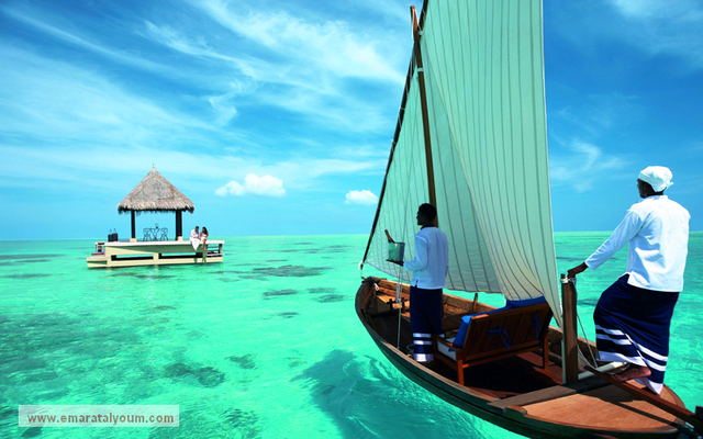 فلاي دبي، الناقلة الاقتصادية تسير 5 رحلات أسبوعية إلى عاصمة جمهورية المالديف ماليه.