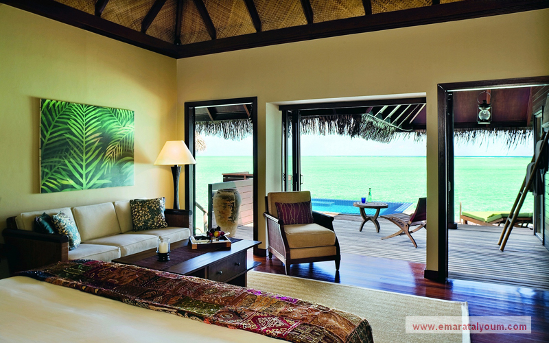 فيلا شاطئية مفتوحة على المحيط الهندي