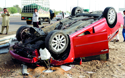 ارتفاع وفيات المواطنين بحوادث السير في أبوظبي