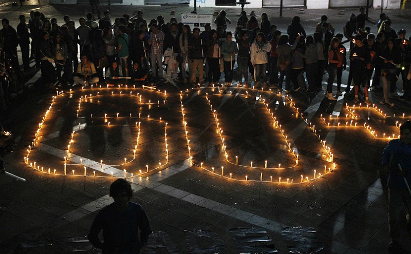 وانطلقت فكرة ساعة الأرض بهدف زيادة الوعي والتنبيه لمشاكل التغير المناخي في العالم - وكالات