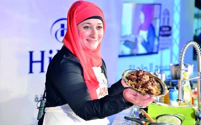 الشيف منال العالم. 	 من المصدر