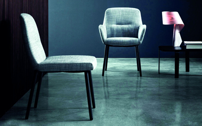 الأشكال الهندسية سادت تصميمات الأثاث خلال حقبة الخمسينات. د.ب.أ