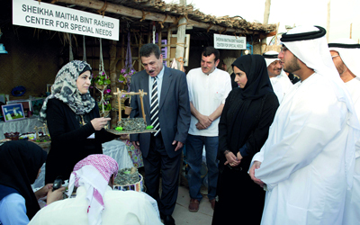 المشروع يسهم في التقريب بين أسر ذوي الإعاقات والمراكز  المتخصصة.  وام