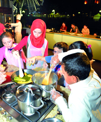 مسابقة الطهاة الصغار تضمنت وصفات خاصة للأطفال. من المصدر