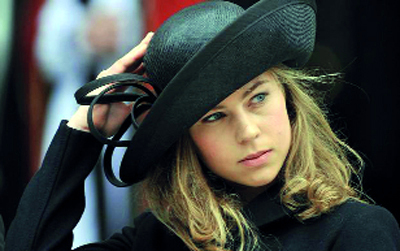 أماندا حفيدة تاتشر.	أرشيفية