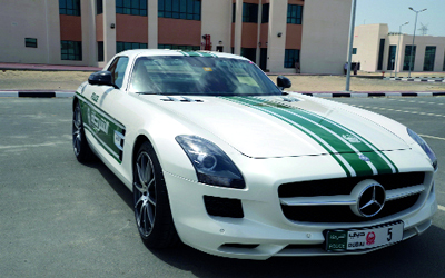 دورية من طراز «مرسيدس».