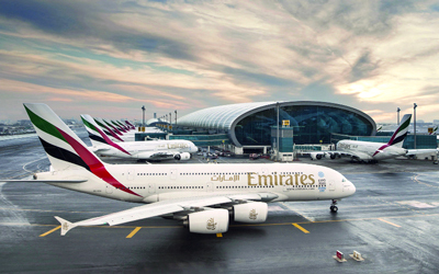 «طيران الإمارات» تسلمت ‬34 طائرة جديدة خلال السنة المالية ‬2012 ـ ‬2013. 	من المصدر