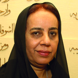 رفيعة غباش.