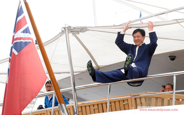 كالعادة، جاكي شان مصدر للمرح والمغامرات.