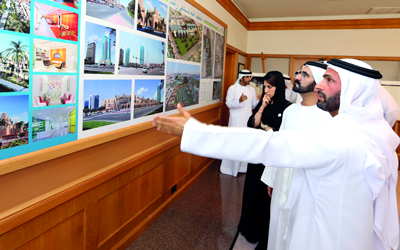 محمد بن راشد استمع لشرح عن أهداف استراتيجية الهيئة التي تمتد من العام الجاري حتى ‬2025.	وام