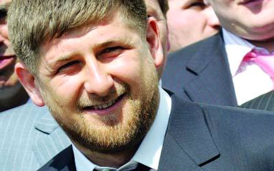 الزعيم الشيشاني رمضان قديروف.	غيتي