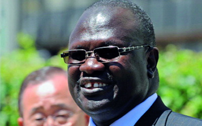 رياك مشار يريد الاستئثار بالرئاسة. 	أرشيفية