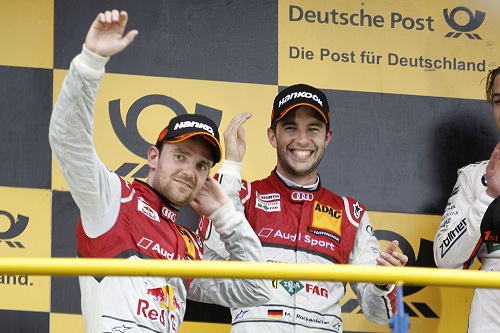 جيمي غرين على المنصة للمرة الأولى مع أودي ـ من المصدر