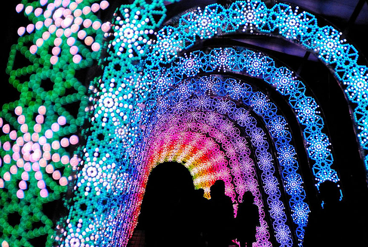 ويقع هذا الابداع السياحي في جزيرة ناغاشيما