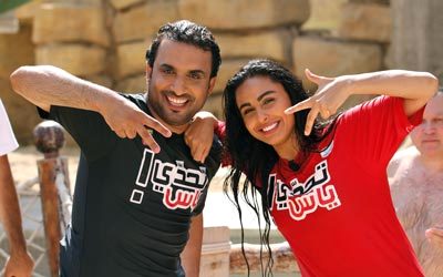 ناصر الجهوري يقدم البرنامج  الذي أخذت فكرته من برنامج عالمي؛ من نوعية برامج التحدي والمغامرات والإثارة. من المصدر