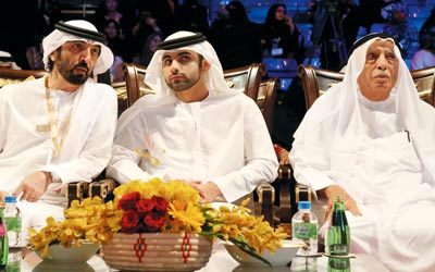 منصور بن محمد بن راشد آل مكتوم دشّن صباح أمس فعاليات بطولة دبي العالمية للضيافة. وام