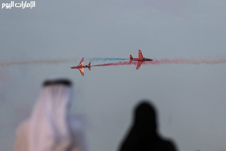 انطلقت الدورة الثالثة عشرة لمعرض دبي الدولي للطيران الذي أقيم على أرض مطار آل مكتوم الدولي بمنطقة جبل علي في دبي، واستمرت فعالياته خمسة أيام - تصوير أحمد عرديتي/ أشوك فيرما/ باتريك كاستيلو