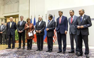 المفاوضون الغربيون استهدفوا من الاتفاق تأخير استئناف البرنامج النووي الايراني أطول فترة ممكنة. أ.ف.ب