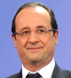 فرانسوا هولاند.