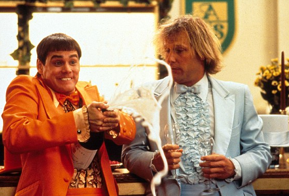 لقطة من فيلم "الغبي والأغبى"