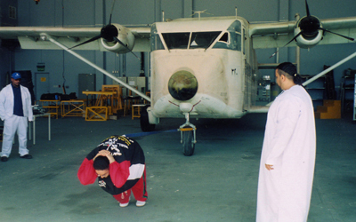 عروض عائلة «شمشون العرب» المدهشة لقيت نجاحاً محلياً ودولياً وقدمت عروضاً في مهرجانات ومناسبات عدة. تصوير: مصطفى قاسمي