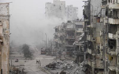 سورية هي المركز الأول والأسوأ في الحرب الطائفية.  رويترز