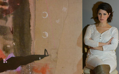 لا تخلو أعمال الفنانة عزية الشريف من أشكال إنسانية مختزلة، لكن وضعياتها تفيض تعبيراً عن حالات الإنسان، خصوصاً الوحدة والصمت.