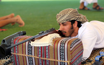 أعداد كبيرة من الرماة حرصت على القدوم من مختلف إمارات الدولة، ودول مجلس التعاون الخليجي للمشاركة في البطولة.