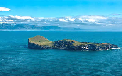 جزيرة إليداي، أيسلندا