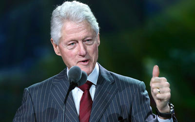 كلينتون أرسل ذات مرة طائرة خاصة لتقلّ هيرلي إلى العاصمة واشنطن.