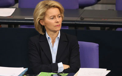 وزيرة الدفاع الالمانية. غيتي