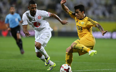 بوتش عاد إلى اللعب مع الوصل بعد قيده مجدداً لاعباً آسيوياً. تصوير: مصطفى قاسمي