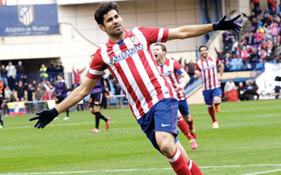 كوستا في أقوى مبارياته أوروبياً أمام ميلان. إي.بي.إيه