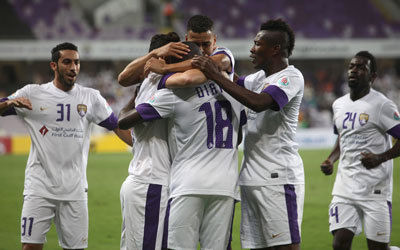 العين ظهر بمستوى  آسيوي أفضل من المحلي. تصوير: إريك أرازاس