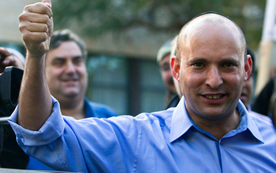 نفتالي بينيت يهدد بالانسحاب من الحكومة في حال إطلاق سراح أسرى من عرب الـ48. رويترز