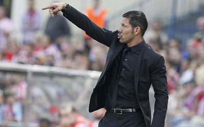 مدرب أتلتيكو سيميوني يرفض الحديث عن قرب فوز فريقه باللقب نظراً إلى طبيعة المباريات الأربع المتبقية، وكلها ضد فرق عنيدة أولها برشلونة في اللقاء الختامي. إي.بي.إيه