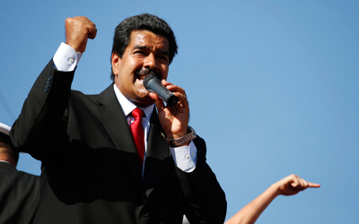 مادورو قطع العلاقات مع بنما. رويترز