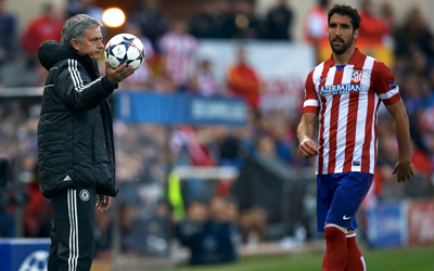 مورينيو انتزع التعادل من أرض أتلتيكو في انتظار الحسم بلندن. أ.ف.ب