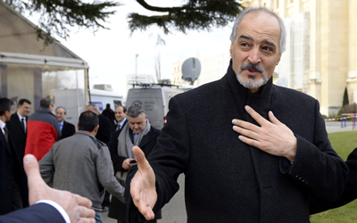 بشار الجعفري: الغرب يريد تمديد مهمة الأمم المتحدة ومنظمة حظر الأسلحة الكيماوية للضغط على سورية وابتزازها. أ.ف.ب