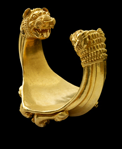 Bracelet with Lion Heads