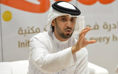 محمد المبارك: &laquo;ستضم المكتبة 50 كتاباً متنوعاً، تلبي حاجة جميع أفراد الأسرة من المعارف العامة والكتب العلمية والأدبية&raquo;. من المصدر