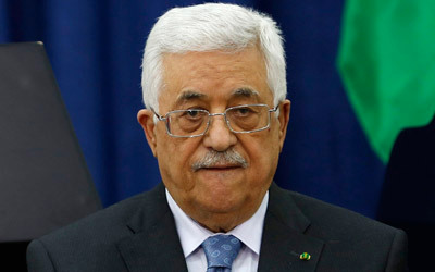 عباس: المشكلة مع العقلية التي تحكم إسرائيل، ولا تريد أن ترى على حدودها دولة فلسطينية مستقلة.  رويترز