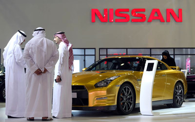 «نيسان» باعت 60 ألف سيارة جديدة في الدولة العام الماضي. تصوير: باتريك كاستيلو