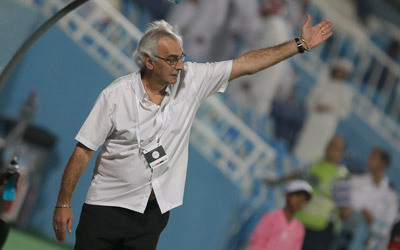 العين استغنى عن فوساتي مطلع الموسم بسبب عناده في رأيه الفني. تصوير: إريك أرازاس