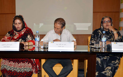 الأدب الحساني محل نقاش باحثين مغاربة وموريتانيين في ندوة «نادي الإبداع والفكر». «الأناضول»