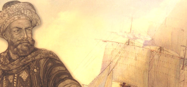 صورتان متخيلتان للرحالة العربي أحمد بن ماجد الذي يُعد صاحب أهم المخطوطات في علوم وأصول الملاحة. 
أرشيفية