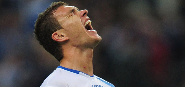 نجم البوسنة ادين دزيكو.