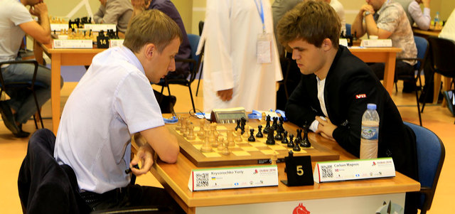 كارلسن حصل على مكافأة المركز الأول وقدرها 40 ألف دولار.

تصوير: تشاندرا بالان